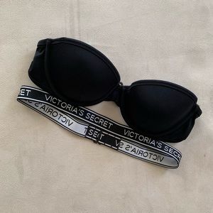 Victoria’s Secret Bandeau Logo Swim Top